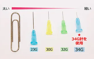 麻酔のこだわり②