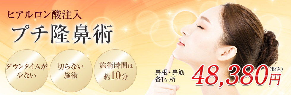 プチ隆鼻術