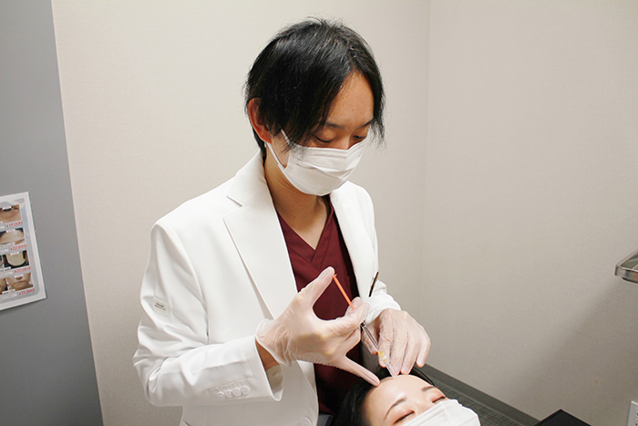 診察の様子