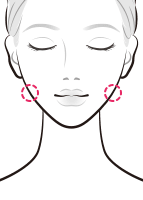 ボツリヌス注射でエラの張りを改善【画像】