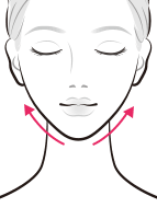 美肌糸リフトでフェイスラインをキープ【画像】