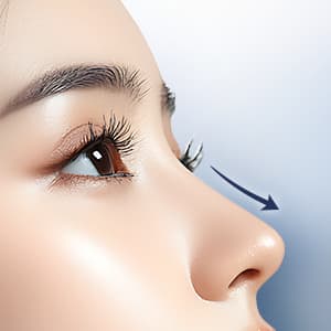 プチ隆鼻術（鼻根・鼻筋）【画像】