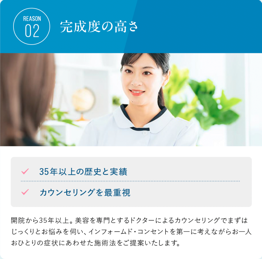 reason2 完成度の高さ