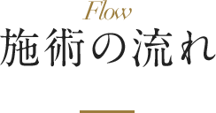 Flow 施術の流れ