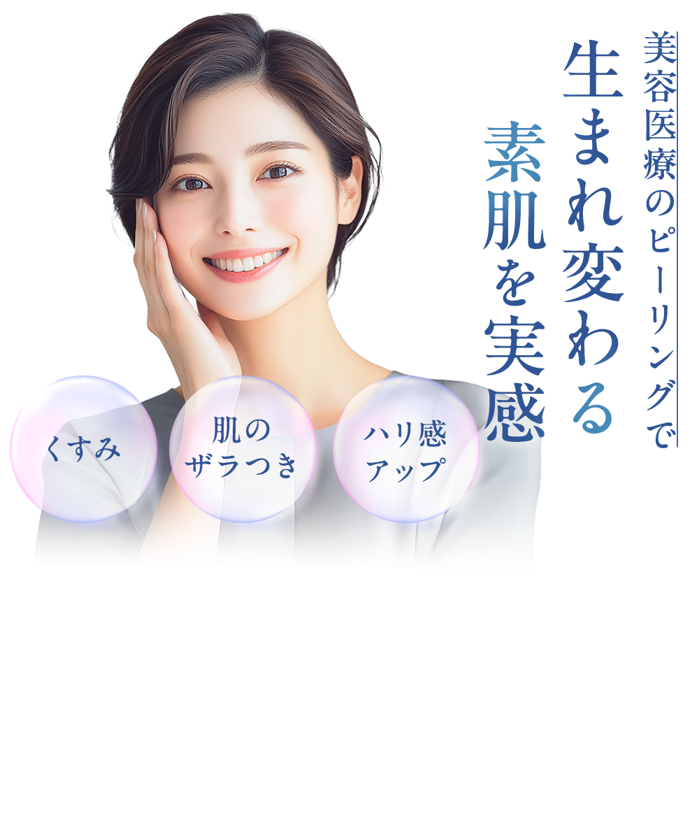 シワ・ほうれい線を消したい！ほうれい線 口角のシワ 眉間のシワ 目尻のシワ 切らずに安心 痛み・ハレを最小限に 治療時間約5〜10分