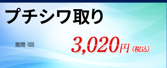 プチシワ取り