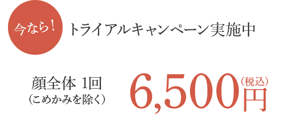 今なら！トライアルキャンペーン実施中