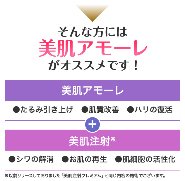 そんな方には美肌注射がオススメです！