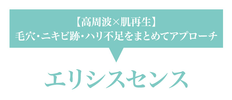 【高周波×肌再生】エリシスセンス​