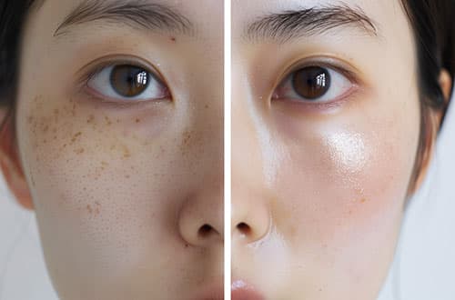 シミ取りレーザーの経過とアフターケアを解説！色素沈着やかさぶたが落ち着くのはいつ？