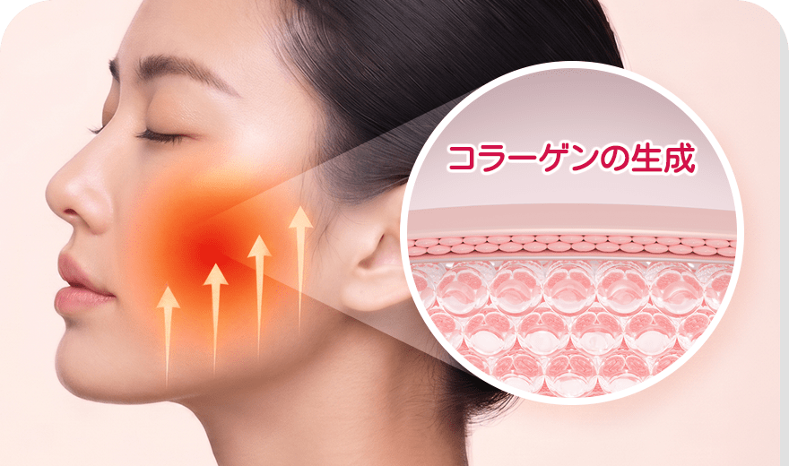 しっかりリフトアップ×引き締めのW効果
