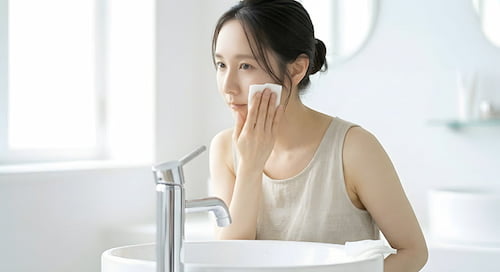 クレンジング・洗顔時の物理的な摩擦